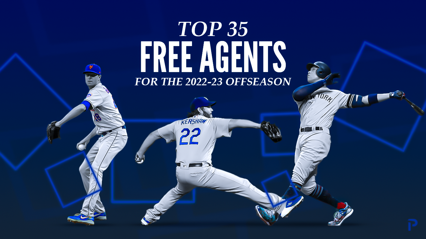 Top 35 MLB 20222023 Free Agents Pitcher List