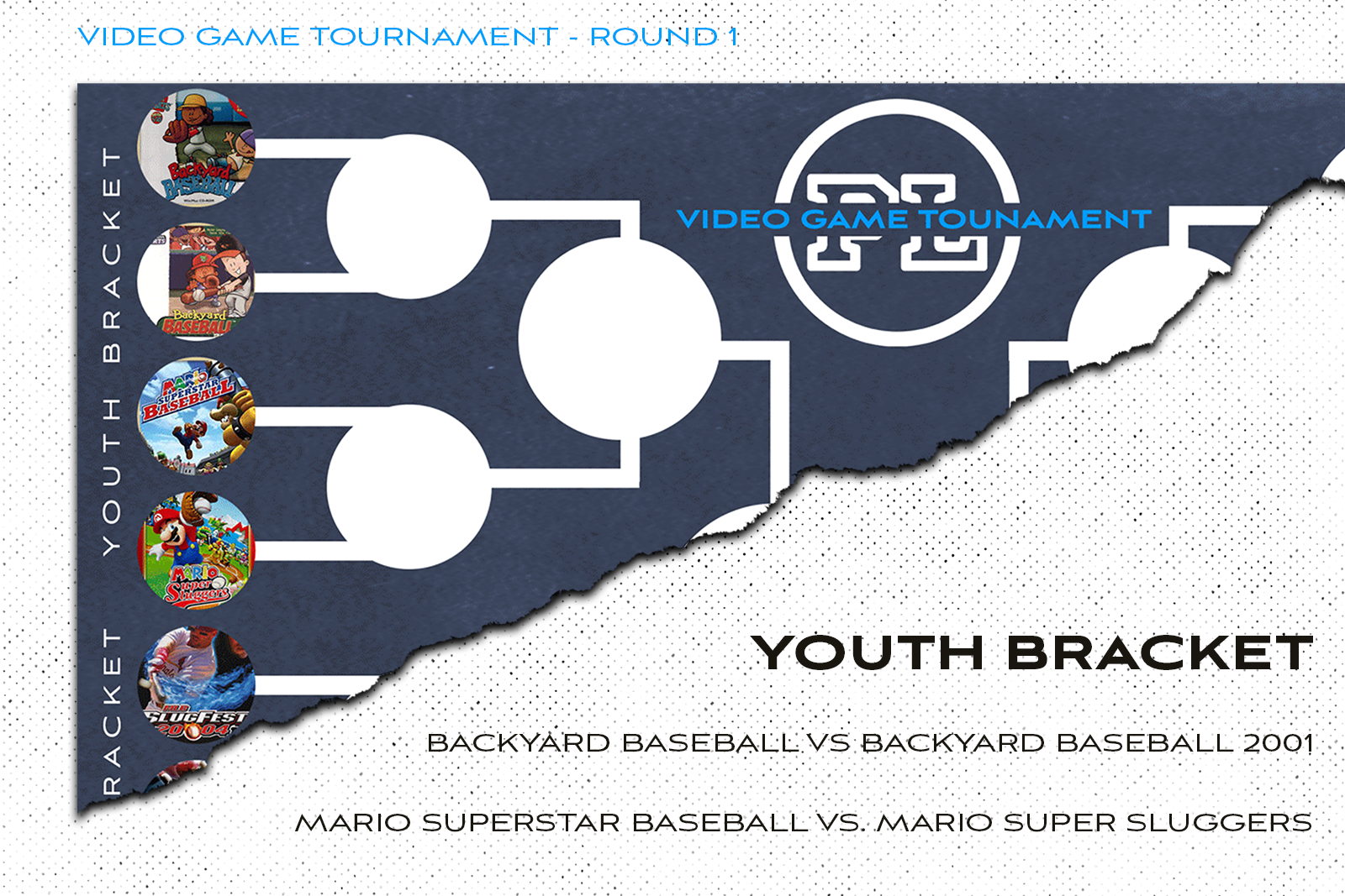 PL Video Game Tournament Round 1 Backyard Baseball vs